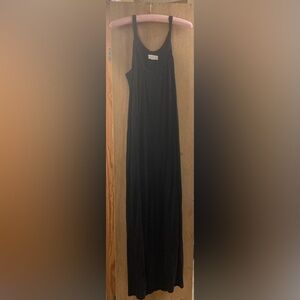 Anthropologie Velvet brand Black jersey Maxi Dress